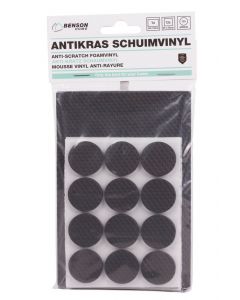 Benson 010183 Antikras schuimvinyl EVA - zwart - 25-delig