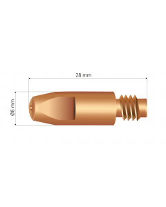 Tico Contacttip MIG/MAG - M6x28, 0,8 mm - 5 stuks - 32300205