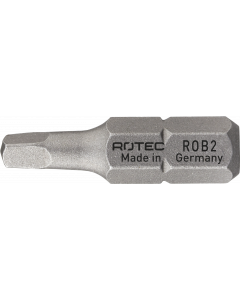 Rotec PRO Bit SQD0 - 25 mm - SQD (Vierkant, Robertson) - 2 stuks - 809.00002