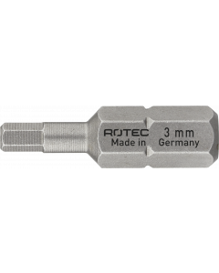 Rotec PRO Bit HEX 2 mm - 25 mm - HEX (inbus) - 2 stuks - 811.00202