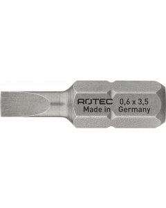 Rotec PRO Bit SL 0,5x3,0 mm - 25 mm - SL (sleuf) - 2 stuks - 812.00302