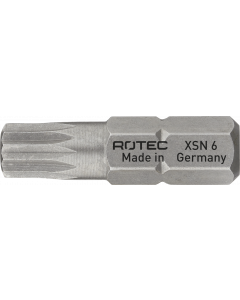 Rotec PRO Bit XZN M4 - 25 mm - XZN (veeltand) - 2 stuks - 813.00042