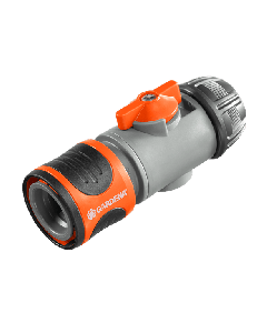 Gardena 942-50 Slangstuk met reguleerventiel voor 13 mm (1/2") en 15 mm (5/8") slangen