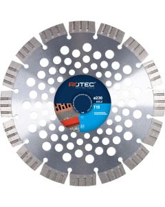 Rotec Diamantzaagblad T15 - 15 mm segment - Ø230x22,2 mm - SPE.1409