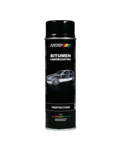 Motip Bitumen undercoating - zwart - 500 ml - 000007