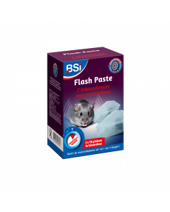 BSI Muizenlokdoos met Flash Paste pastalokaas - 2 doosjes met 20 gram lokaas - 64367