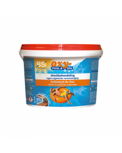 BSI Oxy-pool & Spa chloorvrije shockbehandeling - 2,5 kg - 01378