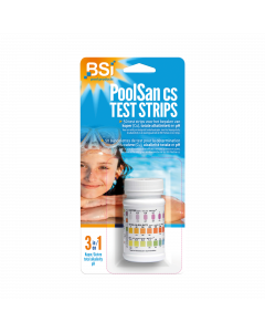 BSI PoolSan CS 3-in-1 Test strips - 50 stuks - 64451