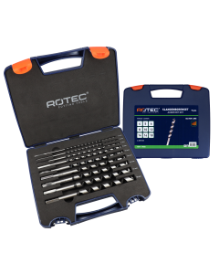 Rotec 240 Slangenborenset - 230 mm - 9-Delig - 900.1065