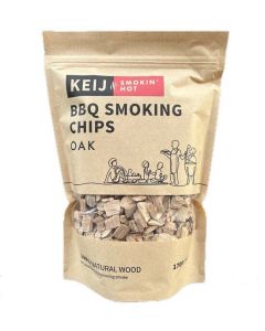  Keij BBQ Rookhout chips - eiken - 1700 ml