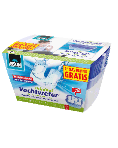 Bison Vochtvreter® Original apparaat 900 gram + gratis vochtmagneet navulling - 6313249