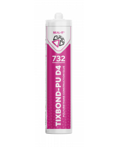 Seal-it® 732 TIXBOND-PU D4 constructielijm - transparant-creme - 310 ml - SI-732-0000-310