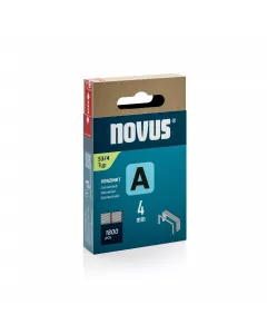 Novus Fijne draadnieten - A type 53 - 4 mm - 1800 stuks - 042-0772