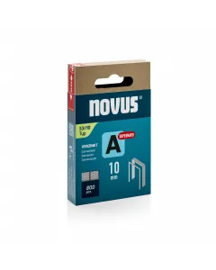 Novus Fijne draadnieten Superhard - A type 53 - 10 mm - 800 stuks - 042-0778