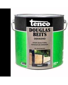 Tenco Douglas beits dekkend - zwart - 2,5 liter - 11070304