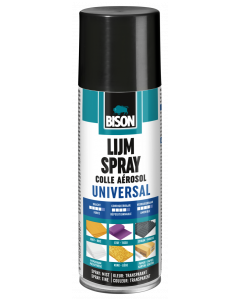 Bison Lijmspray universal - 200 ml - spuitbus - 7002366