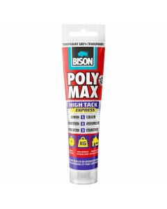 Bison POLY MAX® High Tack Express - transparant - 115 gram - tube - 6314425