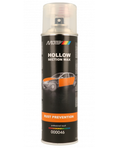 Motip Holle ruimte wax / anti roest spray - transparant wit - 500 ml - 000046