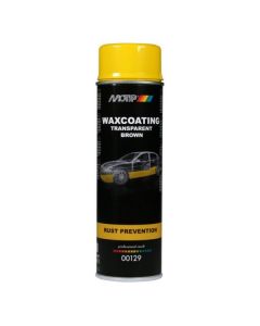 Motip Anti roest waxcoating spray - transparant bruin - 500 ml - 00129