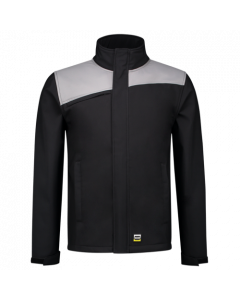 Tricorp 402021 Softshell jas Bicolor Naden - Black-Grey