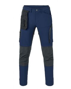 Havep 80605 REVOLVE Werkbroek - heren - blue shadow / zwart