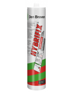 Zwaluw hybrifix kit - bruin - 290 ml