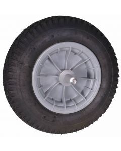 Hummer CW101 Wiel voor kruiwagen - 400x8 4ply - PVC kogellager - 19 cm as