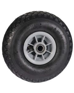 Hummer CW114 Wiel voor steekwagen - 300x4, 2 ply - PVC - kogellager 20 mm