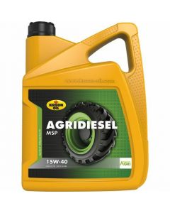 Kroon-oil MSP 15W-40 Agridiesel motorolie - 5 Liter - 35081