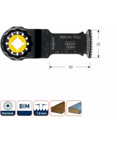 Rotec Invalzaagblad OTKJ 18/32bi - starlock - hardhout