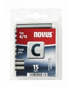 Novus Smalrug nieten C 4/15 mm - 1100 stuks - 042-0390