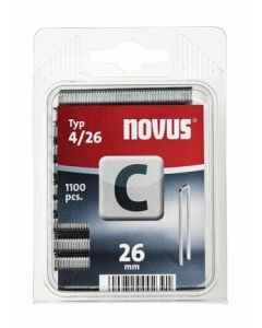 Novus Smalrug nieten C 4/26 mm - 1100 stuks - 042-0393