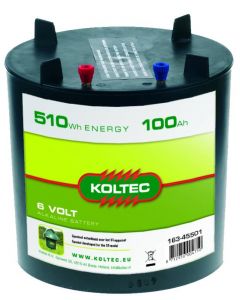 Koltec Batterij 6 volt - 100 Ah 163-45501