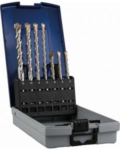 HEVU Hamerboor - steenboor SDS-plus V-Breaker (2 snijder) 7-Delig - 900.1010K