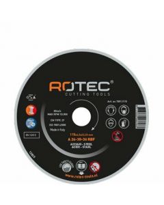 Rotec Doorslijpschijf dun 115 - 230 mm 1,3 mm t.b.v. staal en RVS