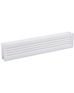 Nedco Deurventilatierooster 455x90 mm - kunststof wit - 641.002.00