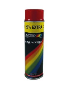 Motip Universele lak - RAL 3000 rood - 500 ml - 04105