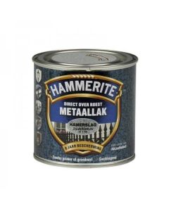 Hammerite Metaallak hamerslag H115 zilver grijs 250ML