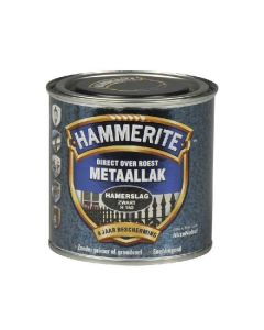 Hammerite Metaallak hamerslag H160 zwart 250ML