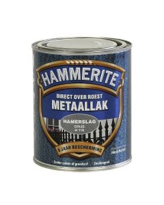 Hammerite Metaallak hamerslag H118 grijs 750ML