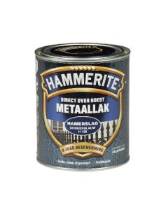 Hammerite Metaallak hamerslag H128 donker blauw 750ML