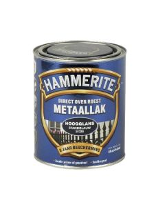 Hammerite Metaallak hoogglans S028 stand blauw 750ML