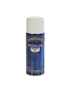 Hammerite Metaallak hoogglans S010 wit 400ML