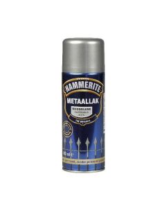 Hammerite Metaallak hoogglans S015 zilver grijs 400ML