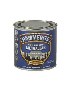 Hammerite Metaallak hoogglans S018 grijs 250ML