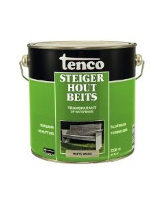 Tenco Steigerhoutbeits - white wash - 2,5 Liter