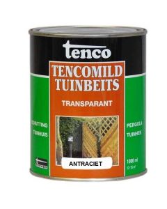 Tenco Tencomild tuinbeits - antraciet transparant - 1 Liter