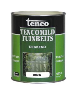 Tenco Tencomild tuinbeits - bruin dekkend - 1 Liter