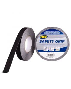 HPX Anti-slip safety grip tape zwart 25 mm x 18 meter SB2518