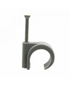 Tack Universele spijkerclip - 16-19 mm - grijs - 100 stuks - 37284